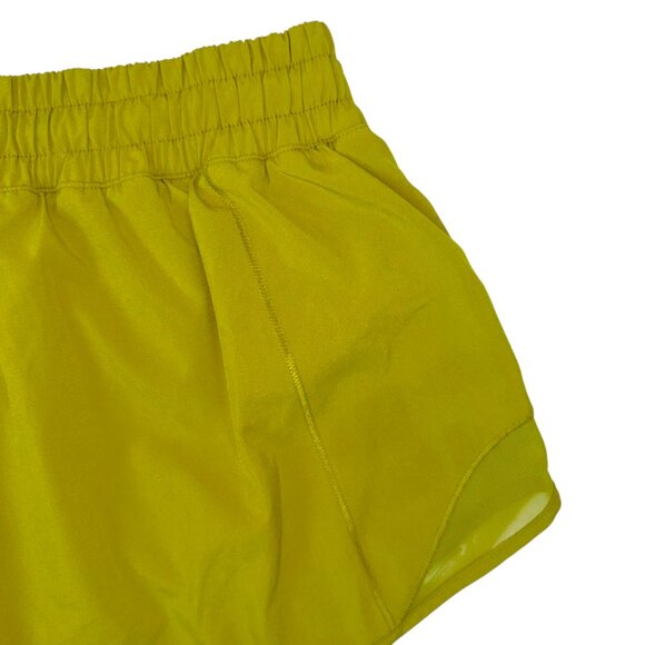 Lululemon | 12 | Hotty Hot Short 2.5" | Golden Lime | Activewear | Athleisure - Picture 7 of 16